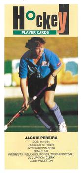 1996 Healthway Hockey Player Cards (Australia) #NNO Jackie Pereira Front